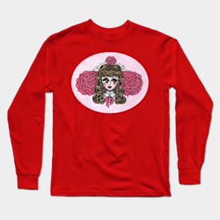 Girl & Roses Long Sleeve T-Shirt